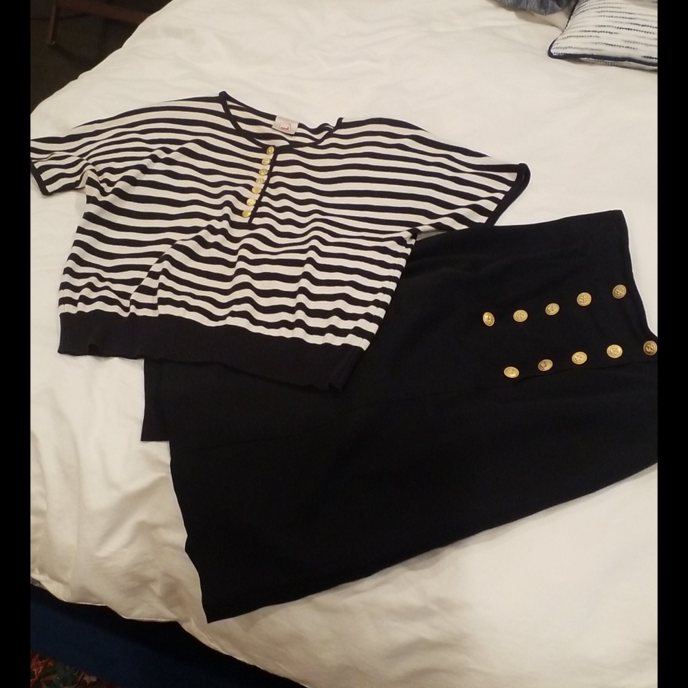 Mondi Designer Sailor skirt 42 made in Germany in amazing condition